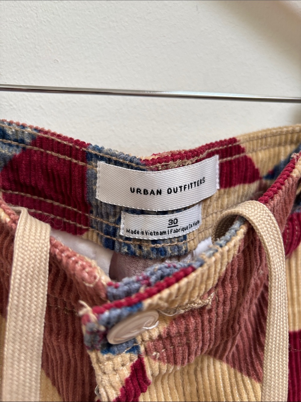 Urban Outfitters Multicolor Corduroy Patchwork Pants - Picture 2 of 13